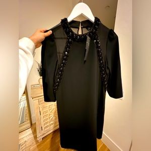 Beautiful jeweled Marc Jacobs little black dress!